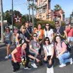 Agentes em um dos parques da Disney
