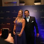 Carla Cecchele, da RCD Hotels, e Jorge Souza, da Orinter