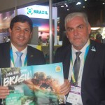 Carlos Brito e Silvio Nascimento, da Embratur