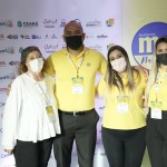 Celia Fajtlowicz, da Terra Mater Expedições, com Vivian Lima, Reynaldo Santos e Naiana Savieto, da CVC