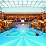 Piscina indoor do Costa Diadema