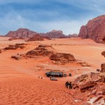 O Wadi Rum já foi palco de filmes sobre marte, bem como de clássicos da Disney como o Aladin (2019). Foto: Ana Azevedo