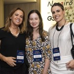 Mirian Barbosa, Inara Nunes e Flavia Camara, todas do Hotel Emiliano