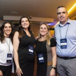 Lucia Lima, da United, Natalia Kerlakian, da Flytour, Catia Schick, da United, e Marcelo Cohen, da Befly