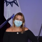 Selley Storino, secretária de Turismo de Santos, foi coroada a madrinha da embarcação na ocasião Selley Storino, secretária de Turismo de Santos, foi coroada a madrinha da embarcação na ocasião
