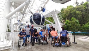 Roda-gigante de Balneário Camboriú celebra Dia Nacional da Pessoa com Deficiência