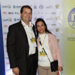 Fernando Alves e Tati Falcão, da Lamdmark Turismo