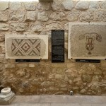Mosaicos bizantinos no museu localizado no Monte Nebo. Foto: Ana Azevedo