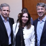 João Carlos Pollak, Márcis Miranda e Carlos Bernardo, da Accor João Carlos Pollak, Márcis Miranda e Carlos Bernardo, da Accor