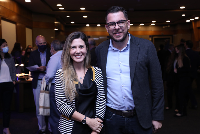 Karol Garrett e Vagner Sardinha, da Voa Hotéis Karol Garrett e Vagner Sardinha, da Voa Hotéis