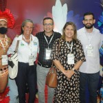 Mari Masgrau, do M&E, Fábio Souza, do Sebrae, e Ana Claudia Rego e Ian Henderson, da Amazonastur