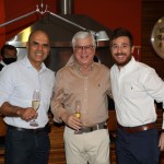 Nelson Oliveira, da Eastern Air, e Juarez Cintra Filho, e Danilo Barbizan, da Delta Airlines