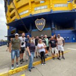Os agentes puderam conhecer a famosa La Bombonera, estádio de um dos times de futebol mais tradicionais da Argentina, o Boca Juniors