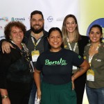 Patricia de Campos, da Gentileza, Iasmim Patrocinio, da Bonito Way, Marco Antonio, da Bonito Pantanal Sul, e Karla Cavalcanti e Livia Davi, da Fundtur-MS