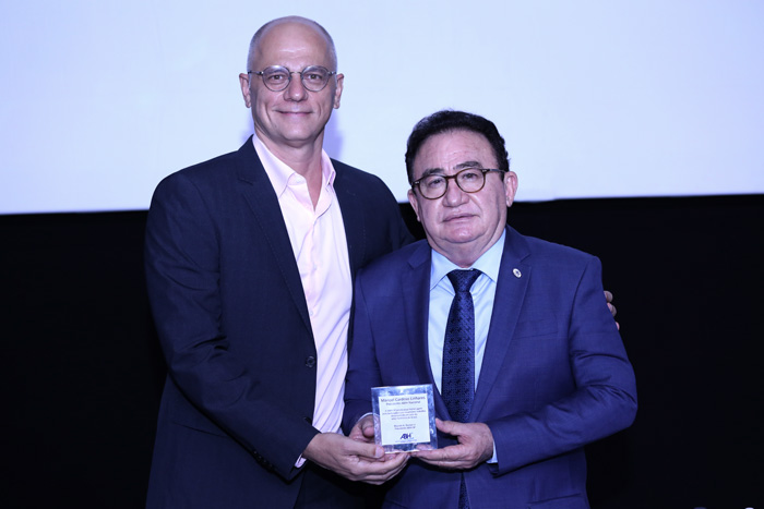 Ricardo Roman e Manoel Linhares, da ABIH SP e NAcional Ricardo Roman e Manoel Linhares, da ABIH SP e NAcional