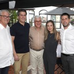 Roberto Garbin, Juarez Cintra Neto e Juarez Cintra Filho, Daniela Donatoni e Daniel Castanho, do Grupo Ancoradouro