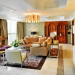Sala de estar na Royal Suite do Grand Hyatt Amman Foto: reprodução