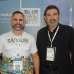 Saulo Santos, secretário de Turismo de São Luís, e Alexandre Pereira, secretário de Turismo de Fortaleza