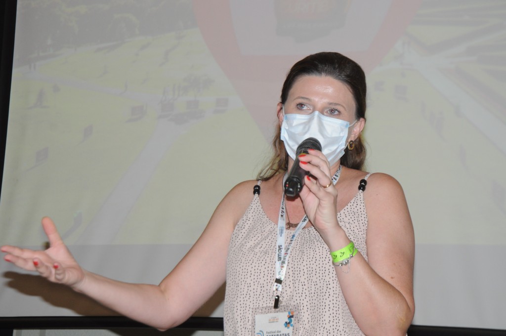 3° Fórum do Anseditur recebe dirigentes e secretários de Turismo em Foz; fotos 4 Tatiana Turra, superintendente do Instituto Municipal de Turismo de Curitiba