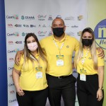 Vivian Lima, Reynaldo Santos e Naiana Savieto, da CVC