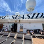 Letreiro do MSC Seaside Letreiro do MSC Seaside