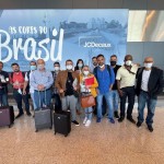 O grupo participou do segundo voo entre São Paulo-Buenos Aires operado pela Air Canada