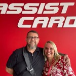 Gladston Assis, da Maringá, e Mônica Queiroz, da Assist Card