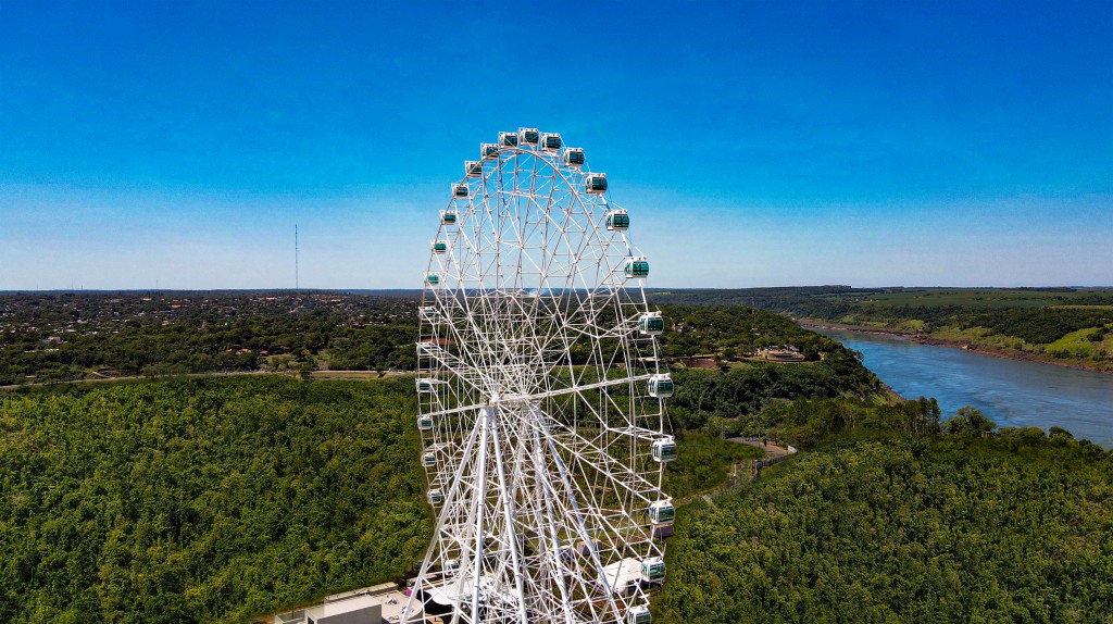Roda-gigante de Foz do Iguaçu será inaugurada no dia 15 como Yup Star Foz Yup Star Foz