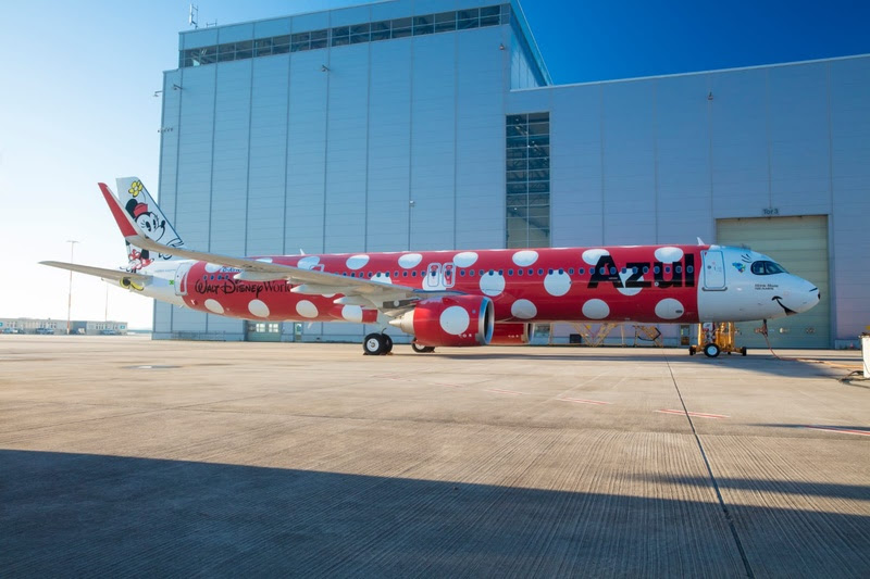 Azul revela fotos oficiais da segunda aeronave em parceria com a Disney 1 unnamed
