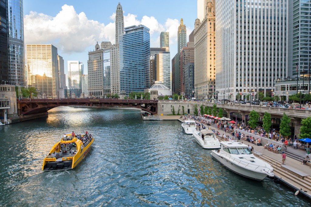 Viagens entre EUA e Europa têm alta de mais de 1.000% em abril usa chicago eua RIVERWALK184 (4)