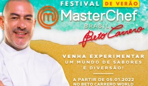 Beto Carrero recebe Festival MasterChef Brasil de verão
