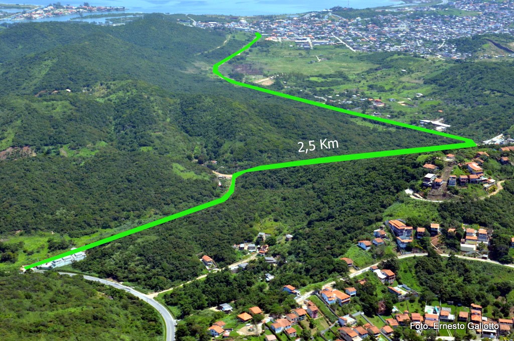A Estrada do Nelore, de 2,5 km, vai interligar Arraial, Cabo Frio e Búzios. Foto: Ernesto Galioto