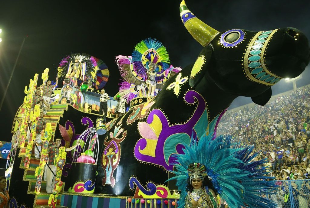 Desfile da União da Ilha no Carnaval 2019 no Rio de Janeiro