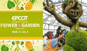 Na Disney, Epcot Flower & Garden Festival 2022 terá duração de 125 dias