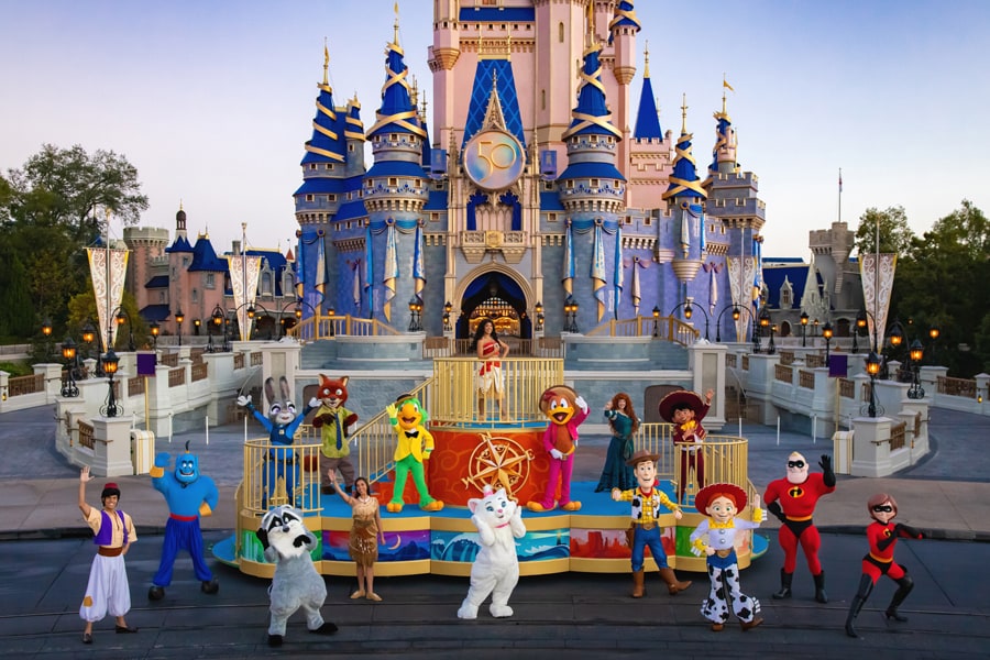 Disney anuncia novos shows e paradas para celebrar o aniversário de 50 anos 1 wdwp94094344