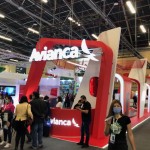 Estande da Avianca