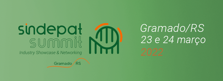 Sindepat Summit 2022 abre inscrições para evento em Gramado Logo como banner