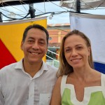 William Vargas e Marcela Freire, da WVFS Viagem e Turismo