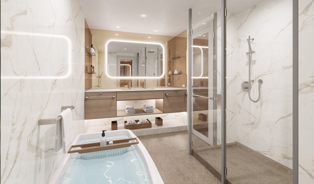 Silversea revela detalhes das suítes exclusivas de até 400m² do Silver Nova dhk8b7ig