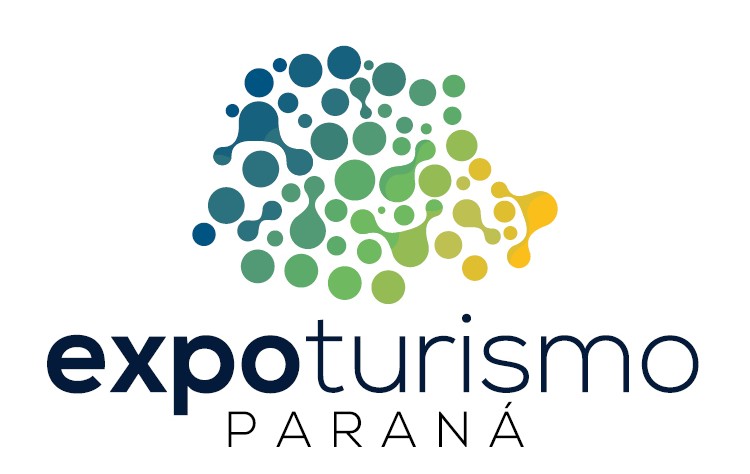 logo Expo Turismo Paraná com slogan