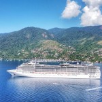 Chegada do MSC Seaside a Ilhabela