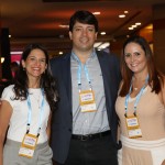 Angelica Moreira, Jorge Chaves e Amanda Brandão, do Hotéis Othon