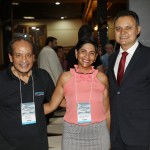 Cezar AVEIRO, Angélica Santos, e Assis Leite, presidente da Avirrp