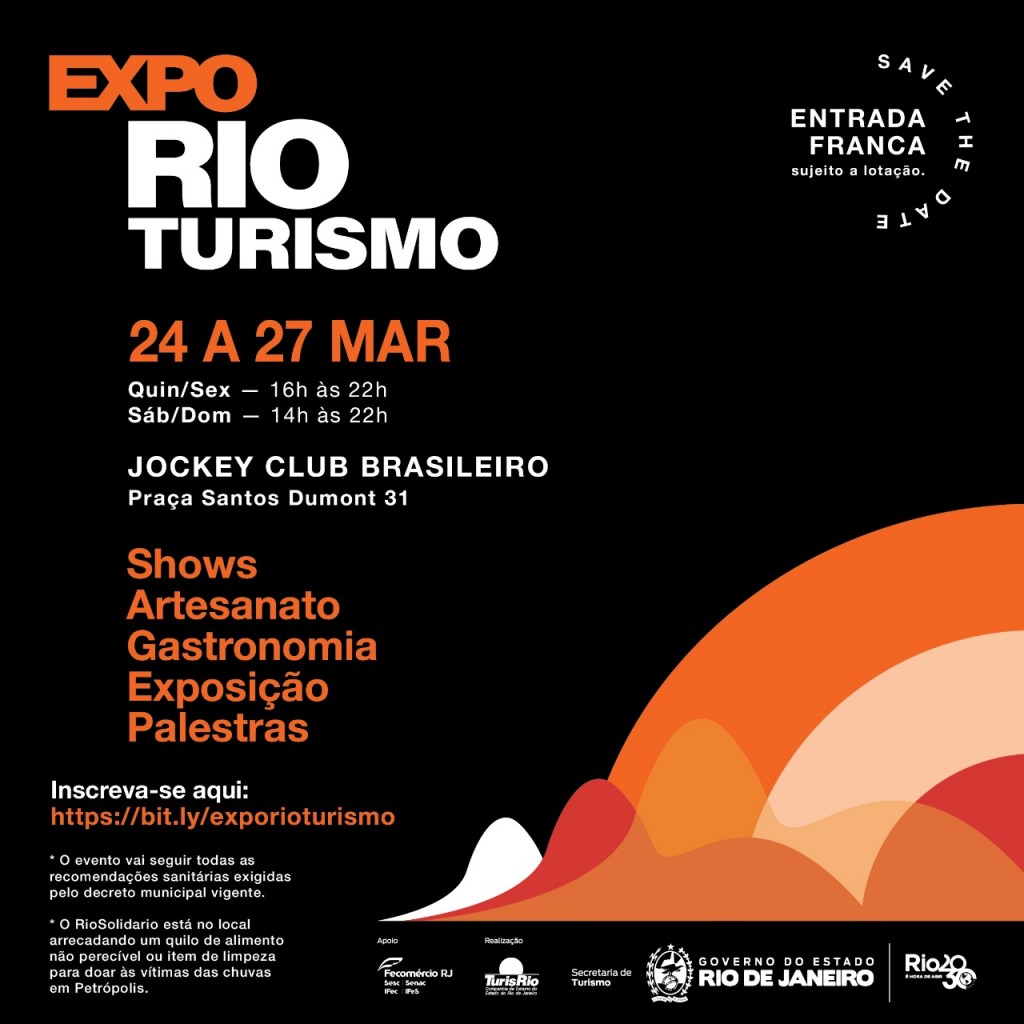 Convite ExpoRio Turismo