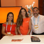 Cristiane Yumi, Mariana Gomes, e Marcelo Rodrigues, da Movida