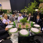 Delegação brasileira no almoço oficial da BTL 2022