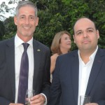 Dirk Augustin, cônsul da Alemanha no Rio, e Bruno Kazuhiro, secretário de Turismo do Rio