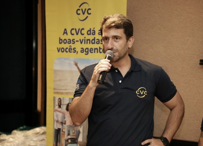 CVC Corp anuncia fretamento de 290 voos para Porto Seguro até 2023 1 Bruno Heleno, diretor de produtos nacionais da CVC Corp (Foto: Eric Ribeiro).