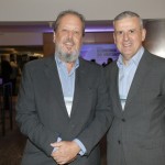 Eduardo Sanovicz, presidente da Abear, e Juan Pablo de Vera, CEO da EXP Media