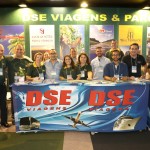 Expositores no estandade da DSE Viagens